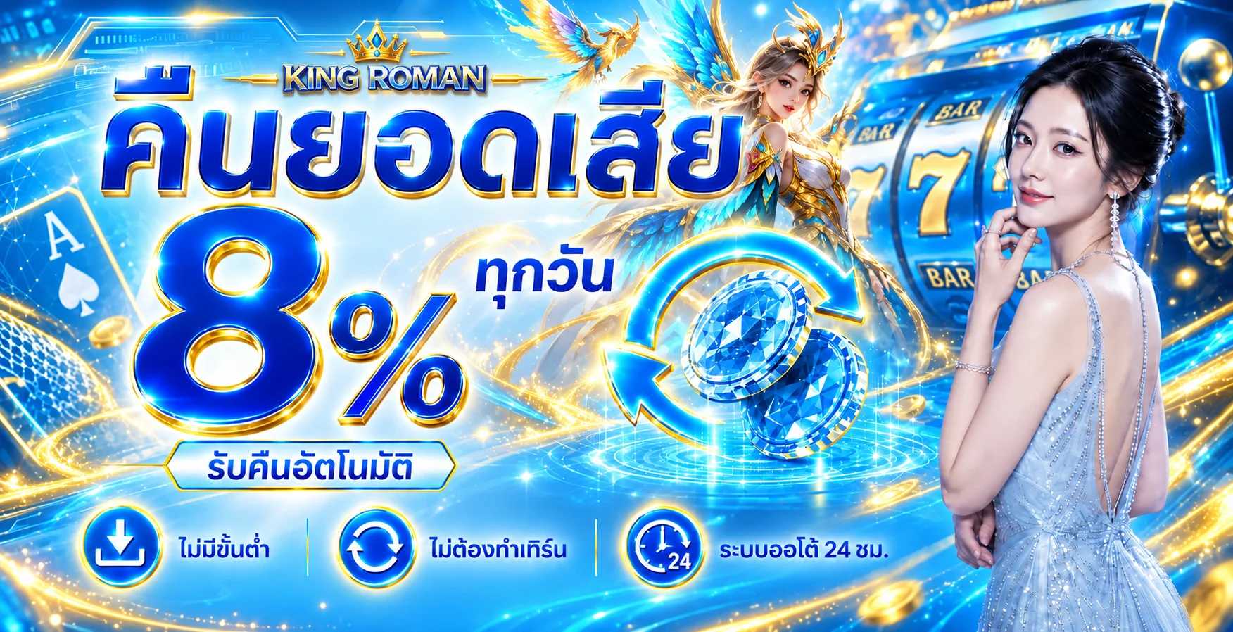 King Roman | ทางเข้า สมัคร คาสิโน สล็อต และกีฬา
