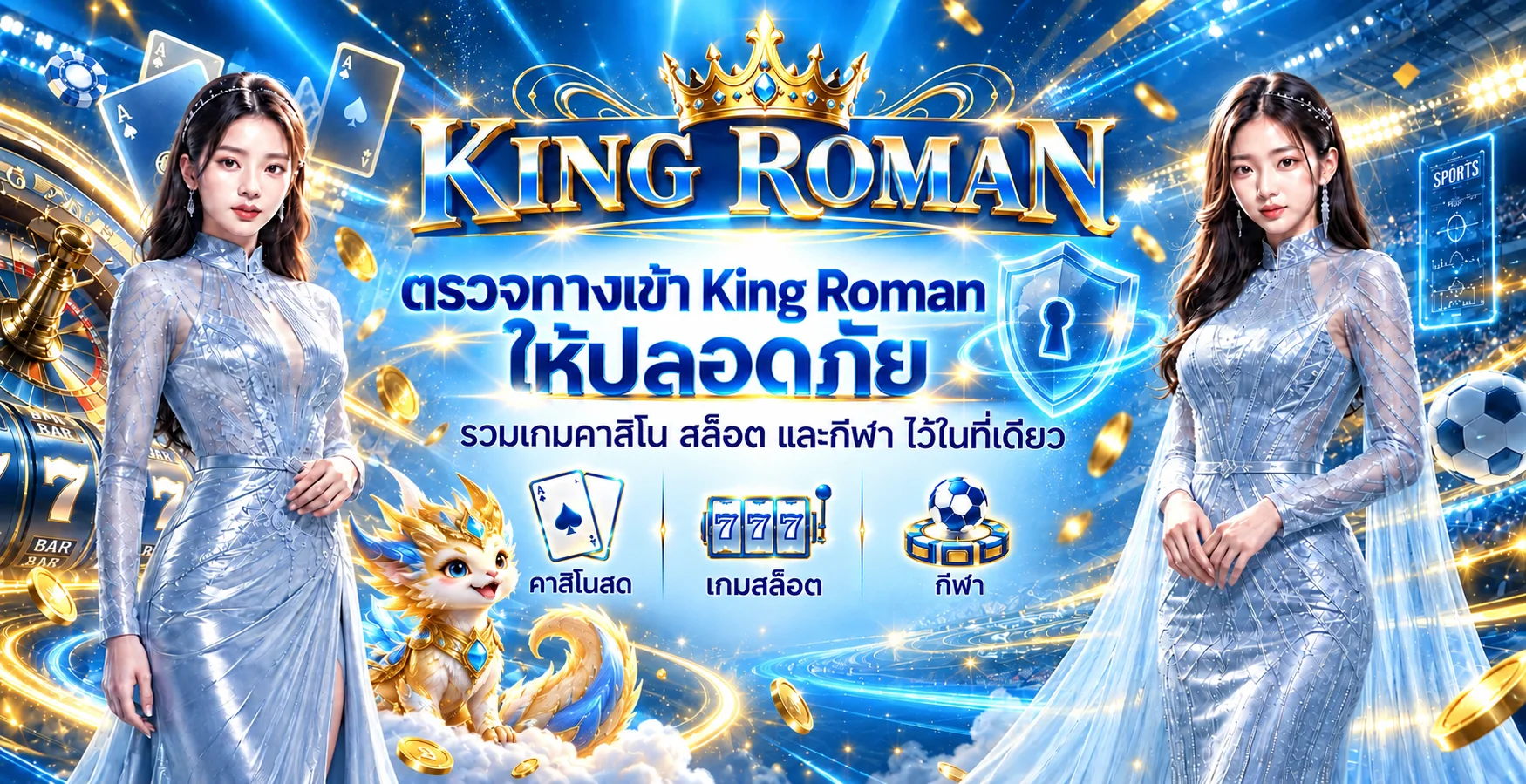 King Roman | วิธีตรวจทางเข้าและเข้าสู่ระบบปลอดภัย
